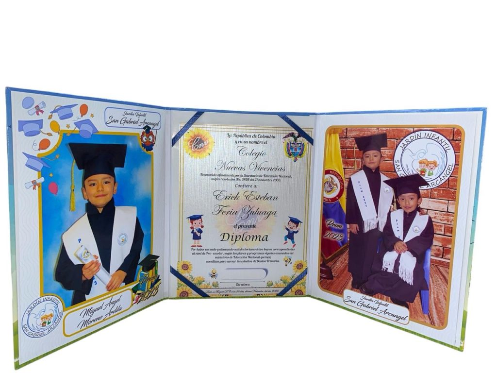 Carpeta de grado tapa dura 3 cuerpos